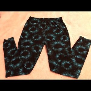 Tie dye leggings